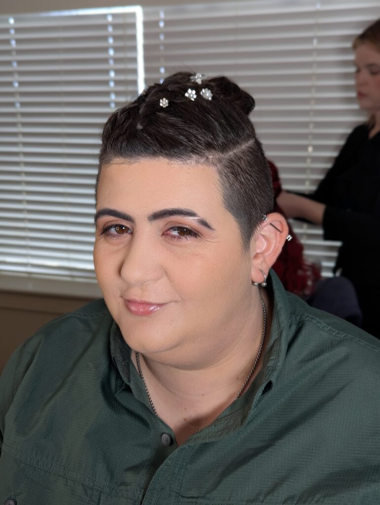 Tampa bay makeup artist for weddings, bride, groom, marrier lgbtqia bipoc