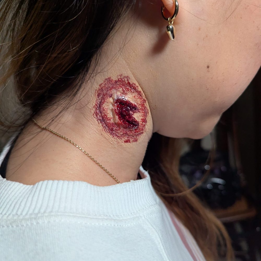 Tampa bay makeup artist lgbtqia bipoc makeup artist special effects cuts bruises trauma simulation